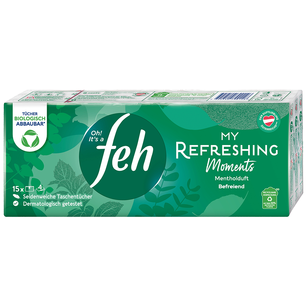 Bild: feh Taschentücher mit Menthol