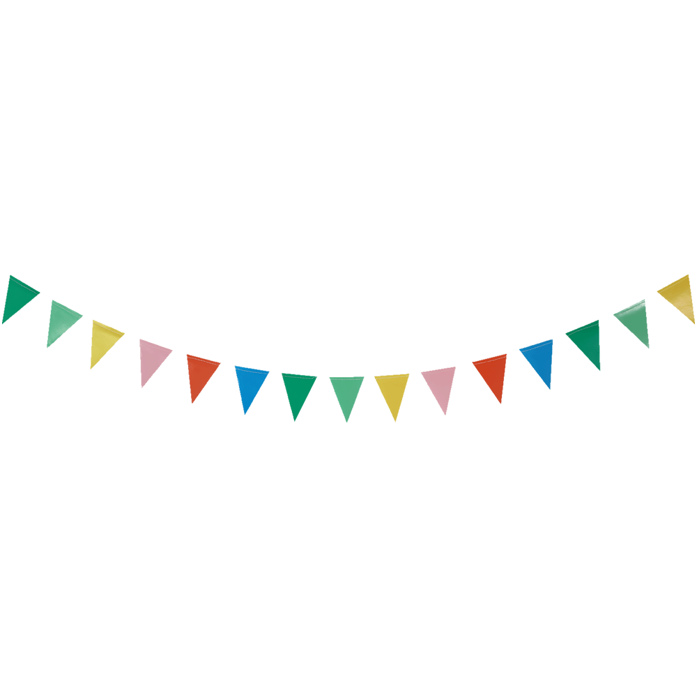 Bild: Folat bunte Girlande Wimpelkette 2 Meter 