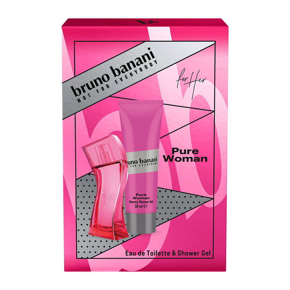 Bild: bruno banani Pure Woman Geschenkset Eau de Toilette 30 ml + Duschgel 50 ml