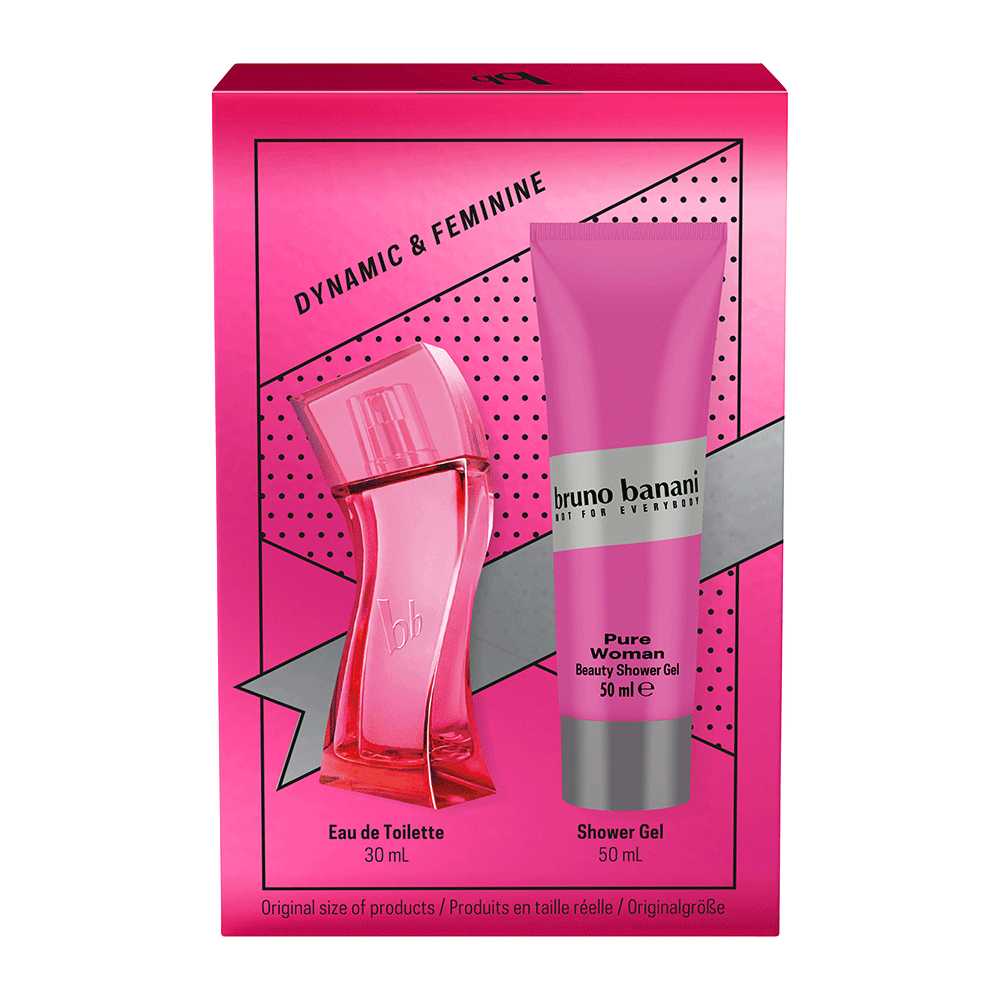 Bild: bruno banani Pure Woman Geschenkset Eau de Toilette 30 ml + Duschgel 50 ml