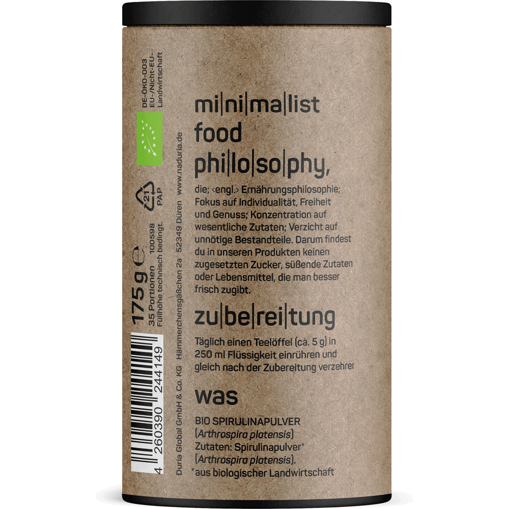 Bild: Naduria Superfood Spirulina