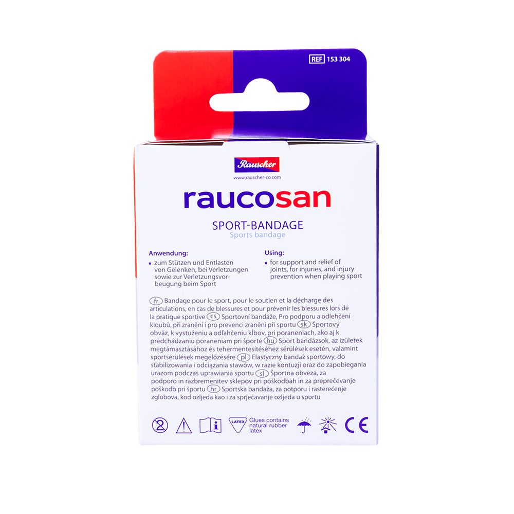 Bild: Raucosan SPORTBANDAGE 8CMX4,5CM 