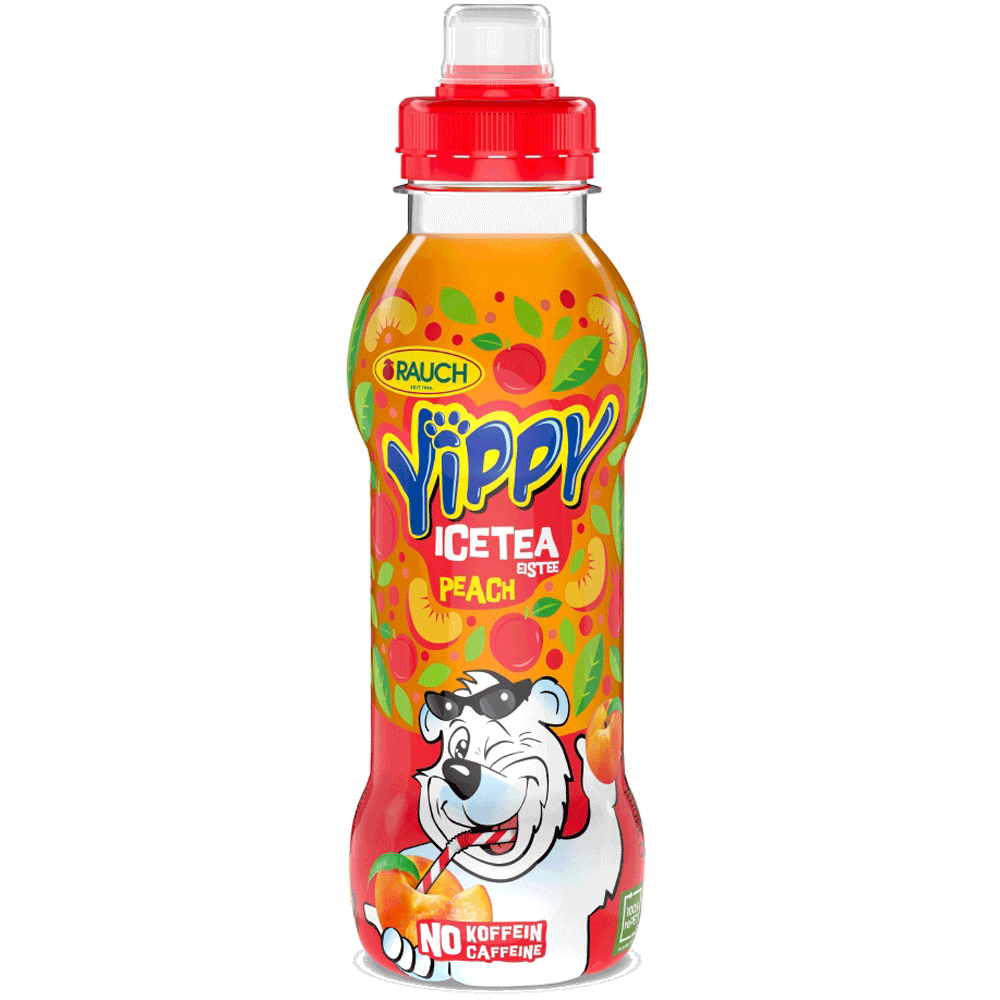 Bild: Rauch Yippy Icetea Pfirsich
