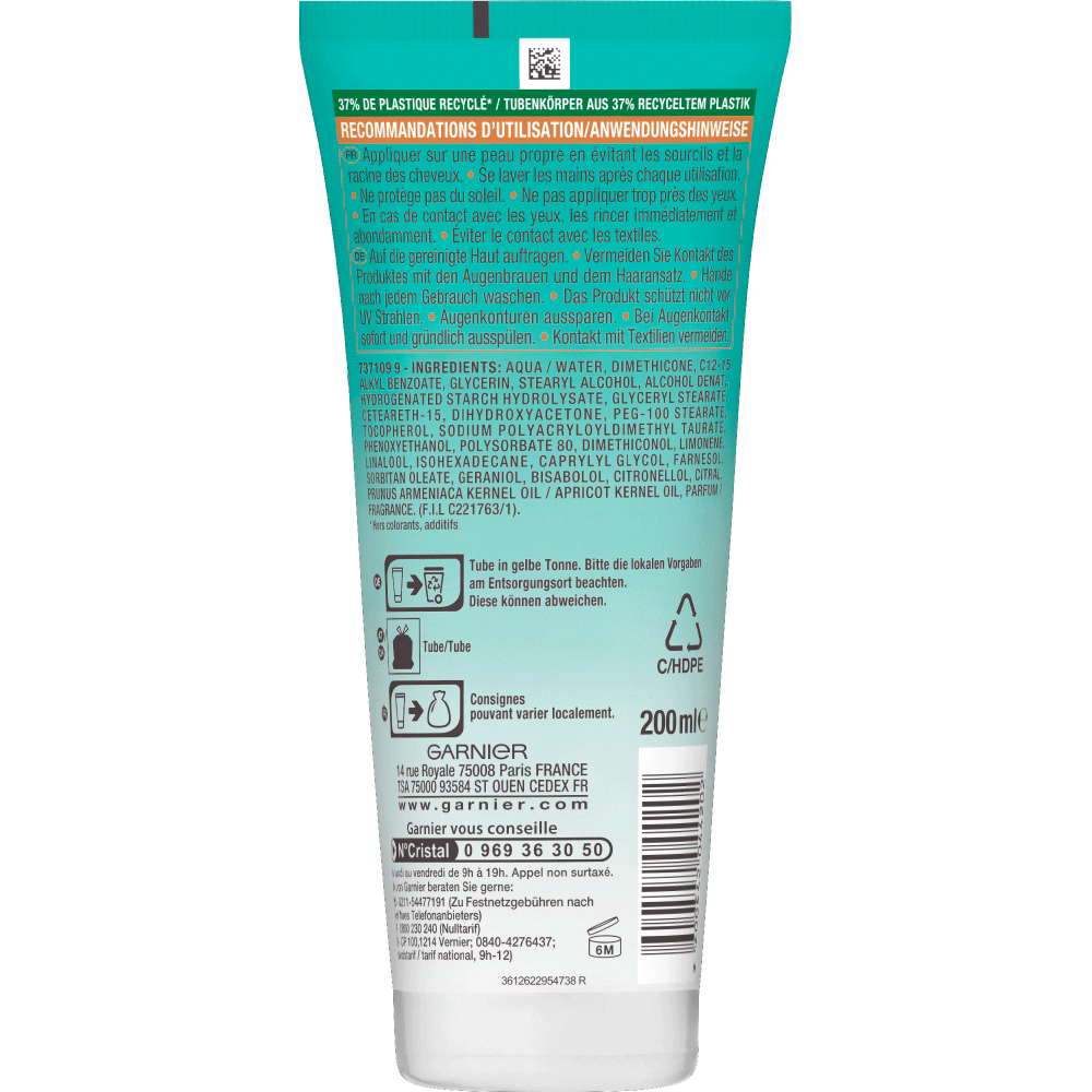 Bild: GARNIER AMBRE SOLAIRE After Sun Bronzing