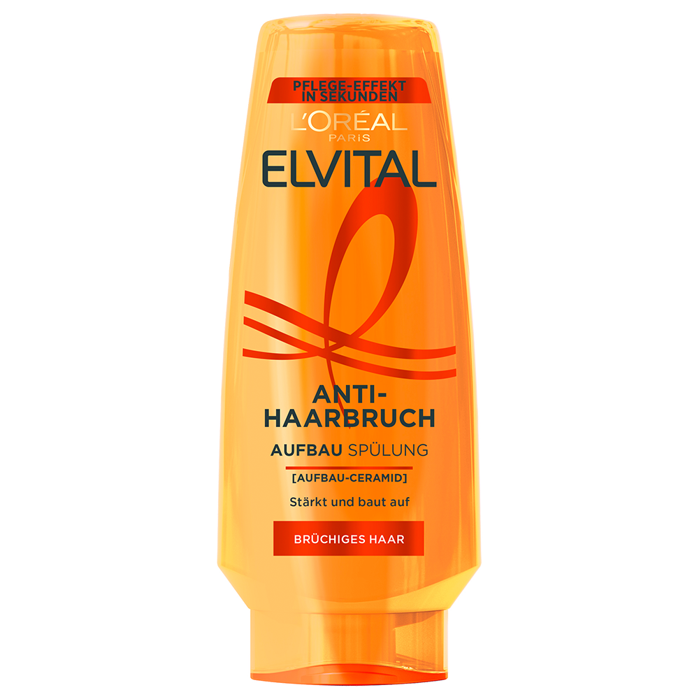 Bild: L'ORÉAL PARIS ELVITAL Anti-Haarbruch Pflegende Aufbau Spülung