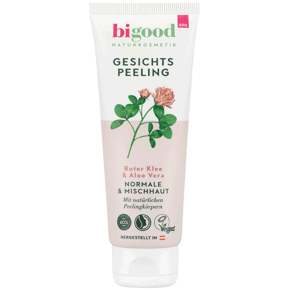 Bild: bi good Peeling Roter Klee & Aloe Vera