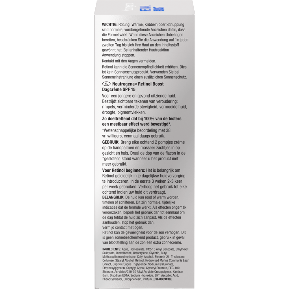 Bild: Neutrogena Anti-Age Tagescreme Retinol Boost LSF 15