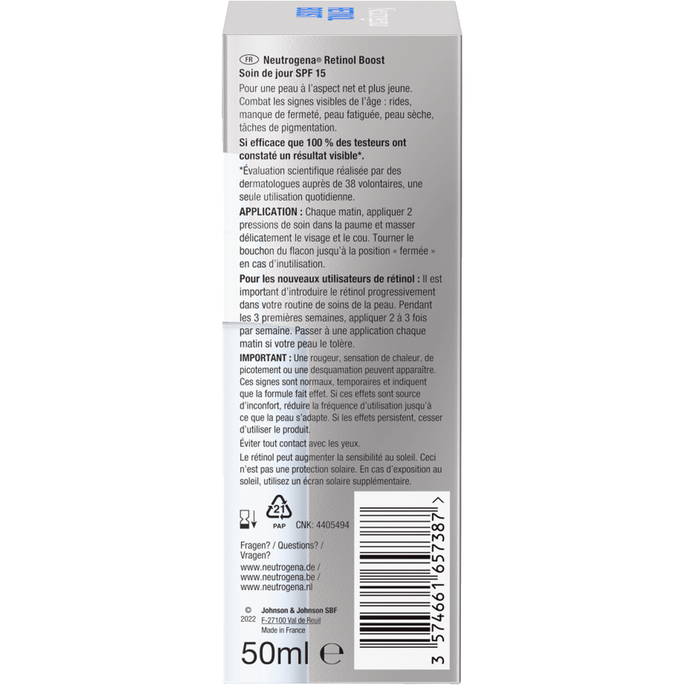 Bild: Neutrogena Anti-Age Tagescreme Retinol Boost LSF 15