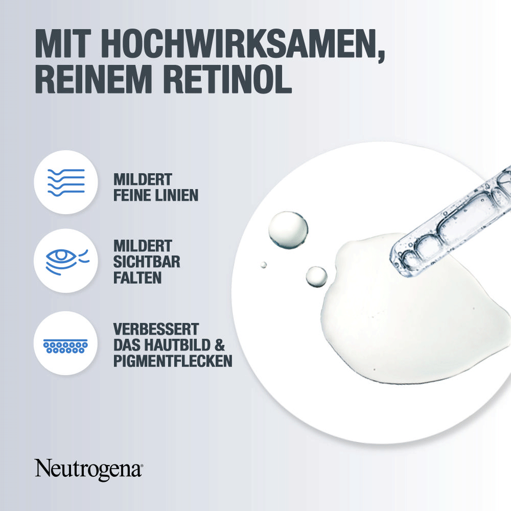 Bild: Neutrogena Anti-Age Tagescreme Retinol Boost LSF 15