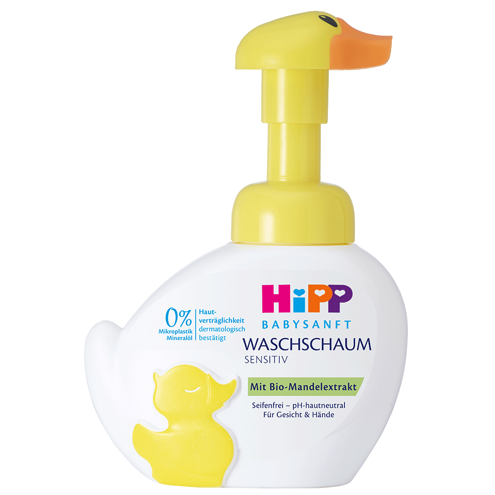 Bild: HiPP Babysanft Waschschaum Sensitiv