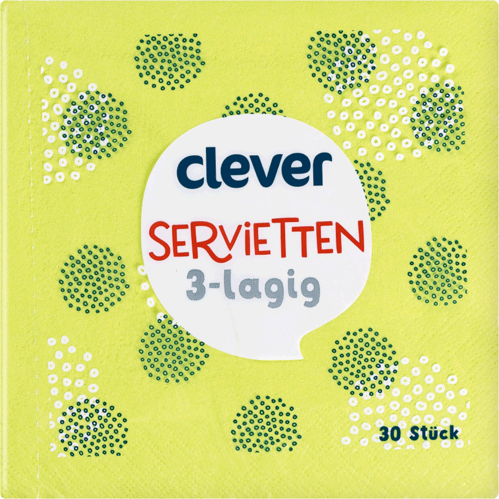Bild: clever Servietten Fresh Green