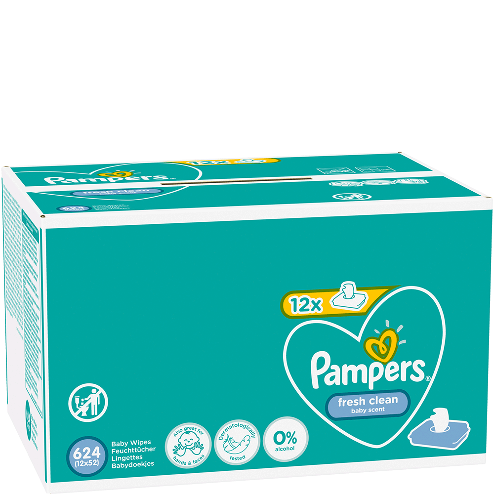 Bild: Pampers Fresh Clean Feuchttücher