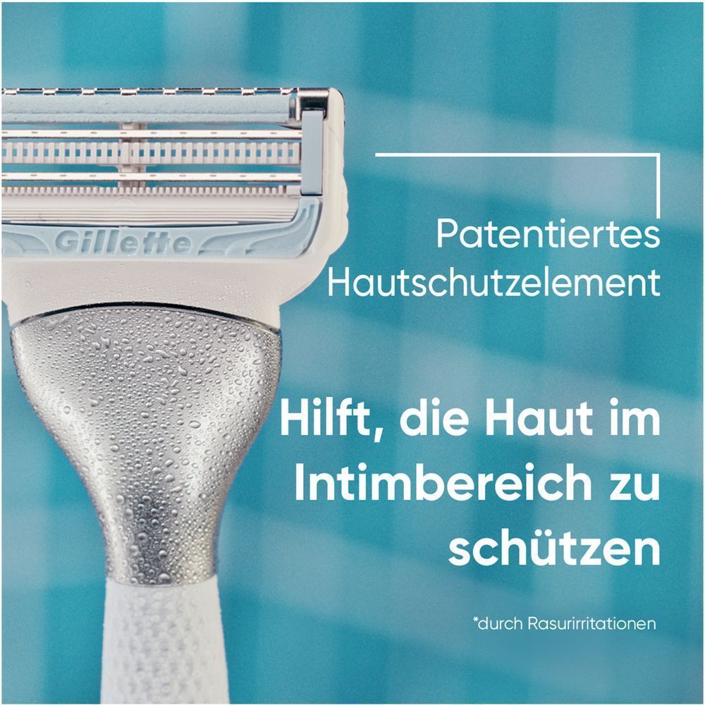 Bild: Gillette Damenrasierer für den Intimbereich Ersatzklingen