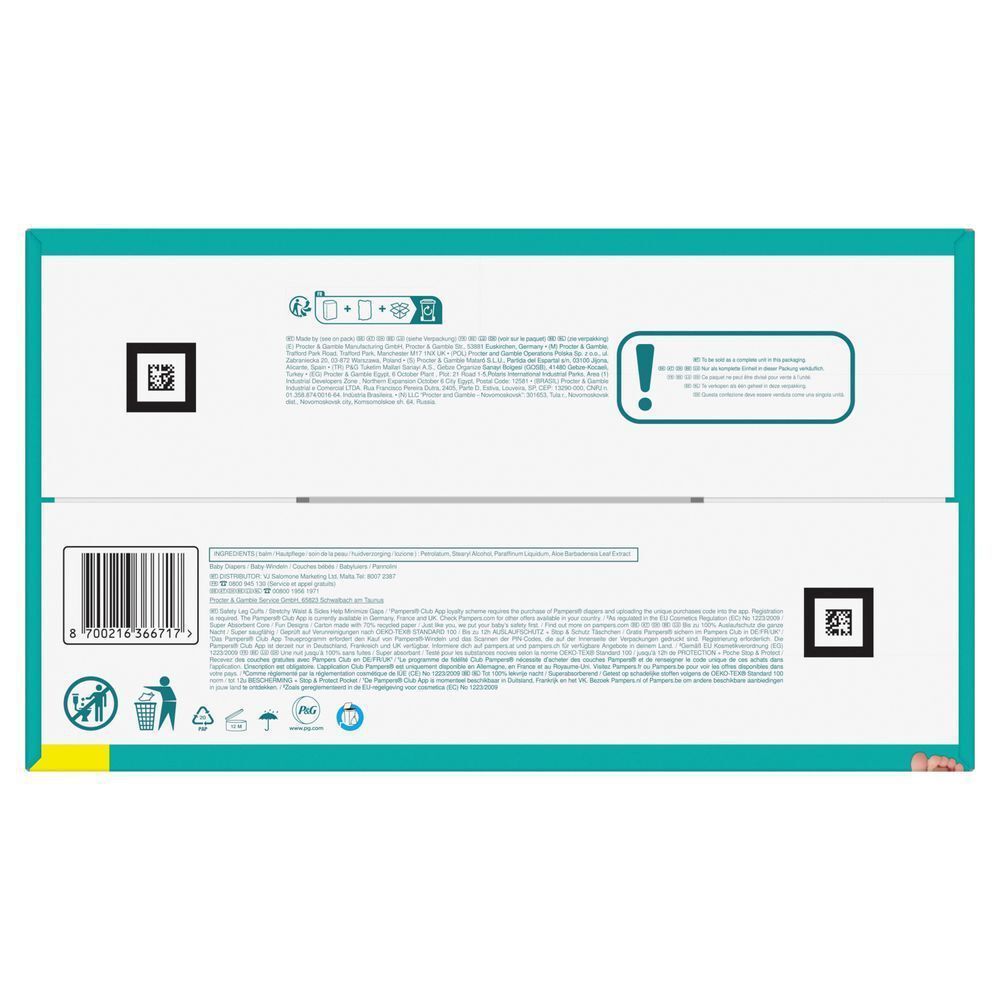 Bild: Pampers Baby-Dry Größe 4, XXL PACK
