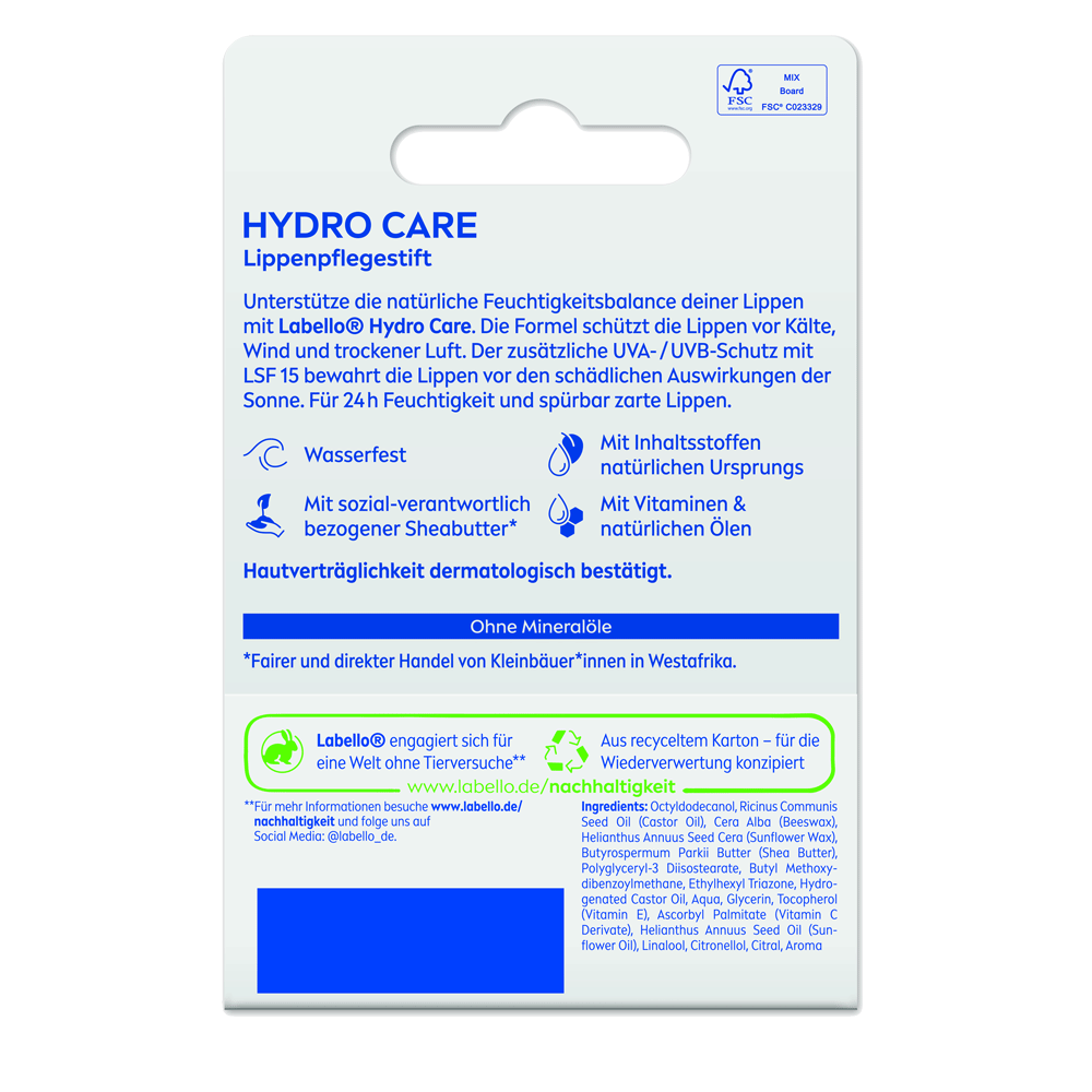 Bild: labello Hydro Care