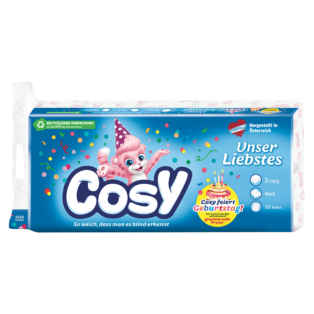 Bild: Cosy Unser liebstes Toilettenpapier