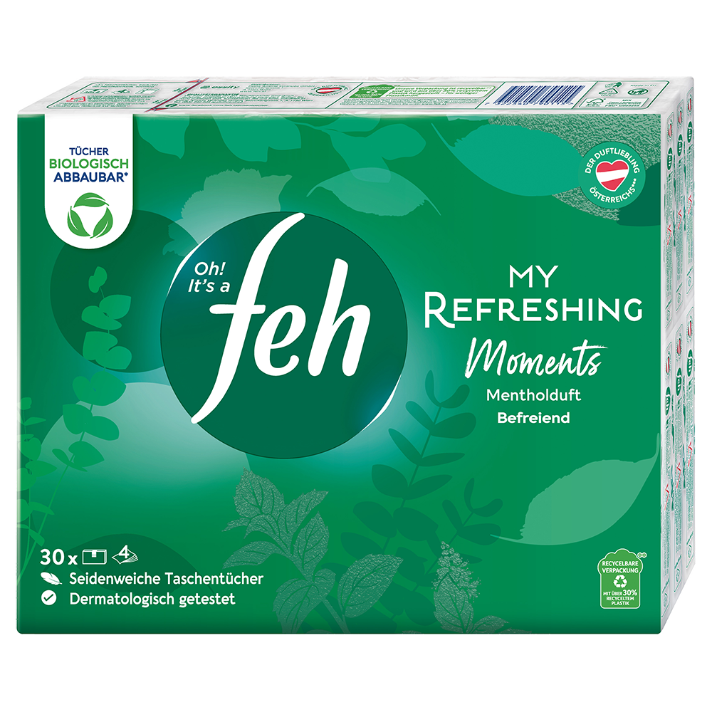Bild: feh Taschentücher mit Menthol