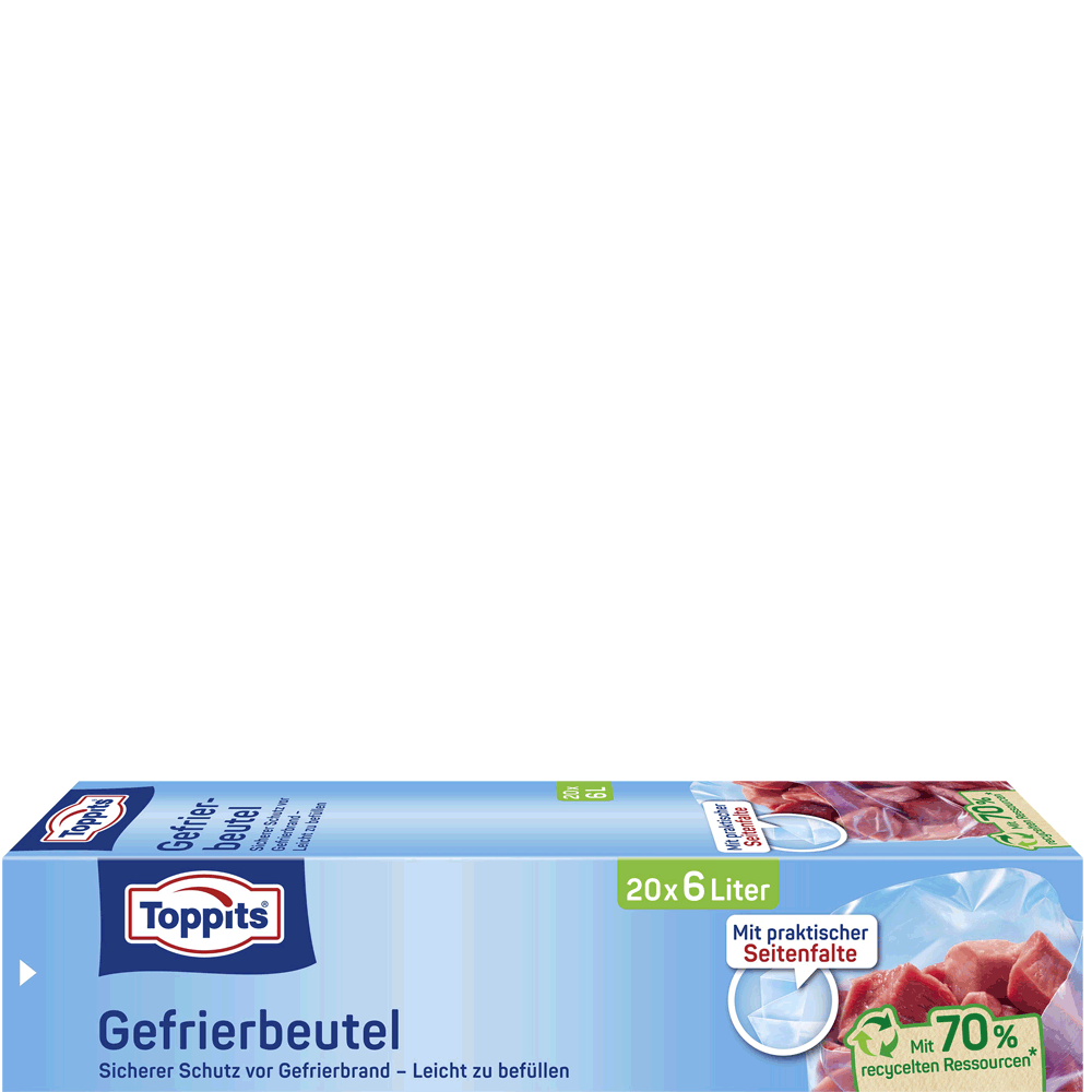 Bild: Toppits Gefrierbeutel 6 Liter