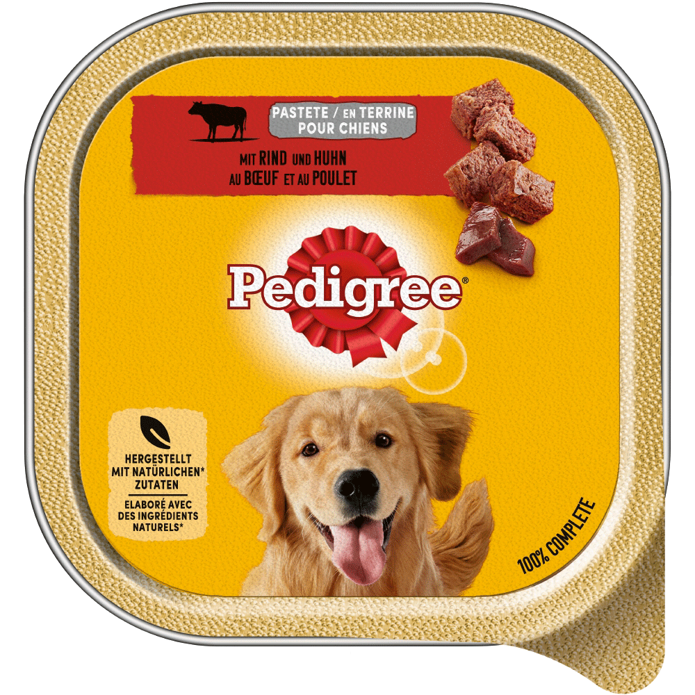 Bild: Pedigree Rind & Huhn