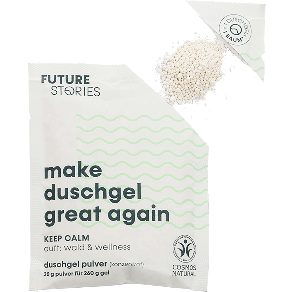 Bild: Future Stories Dusche Starterset Wald&Wellness