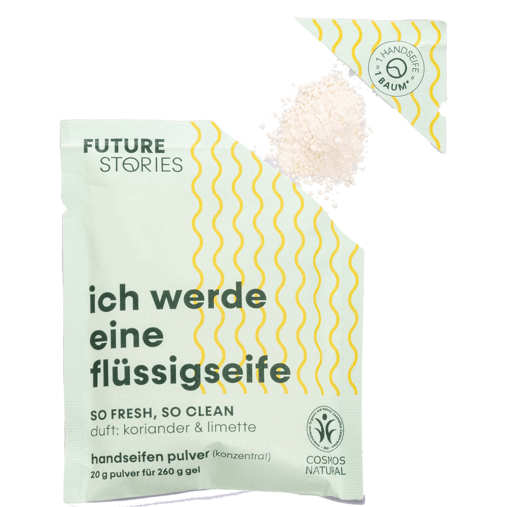 Bild: Future Stories Seife Koriander&Limette Starterset