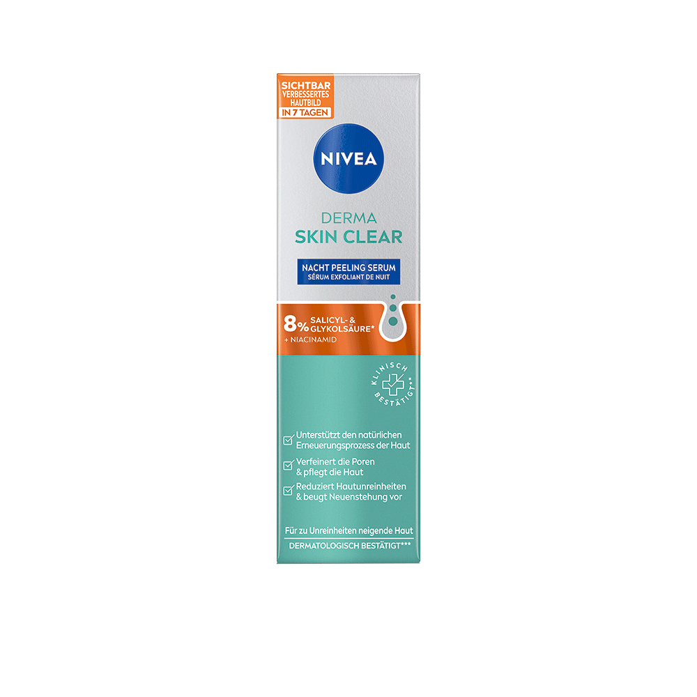 Bild: NIVEA Derma Skin Clear Nacht Peeling Serum