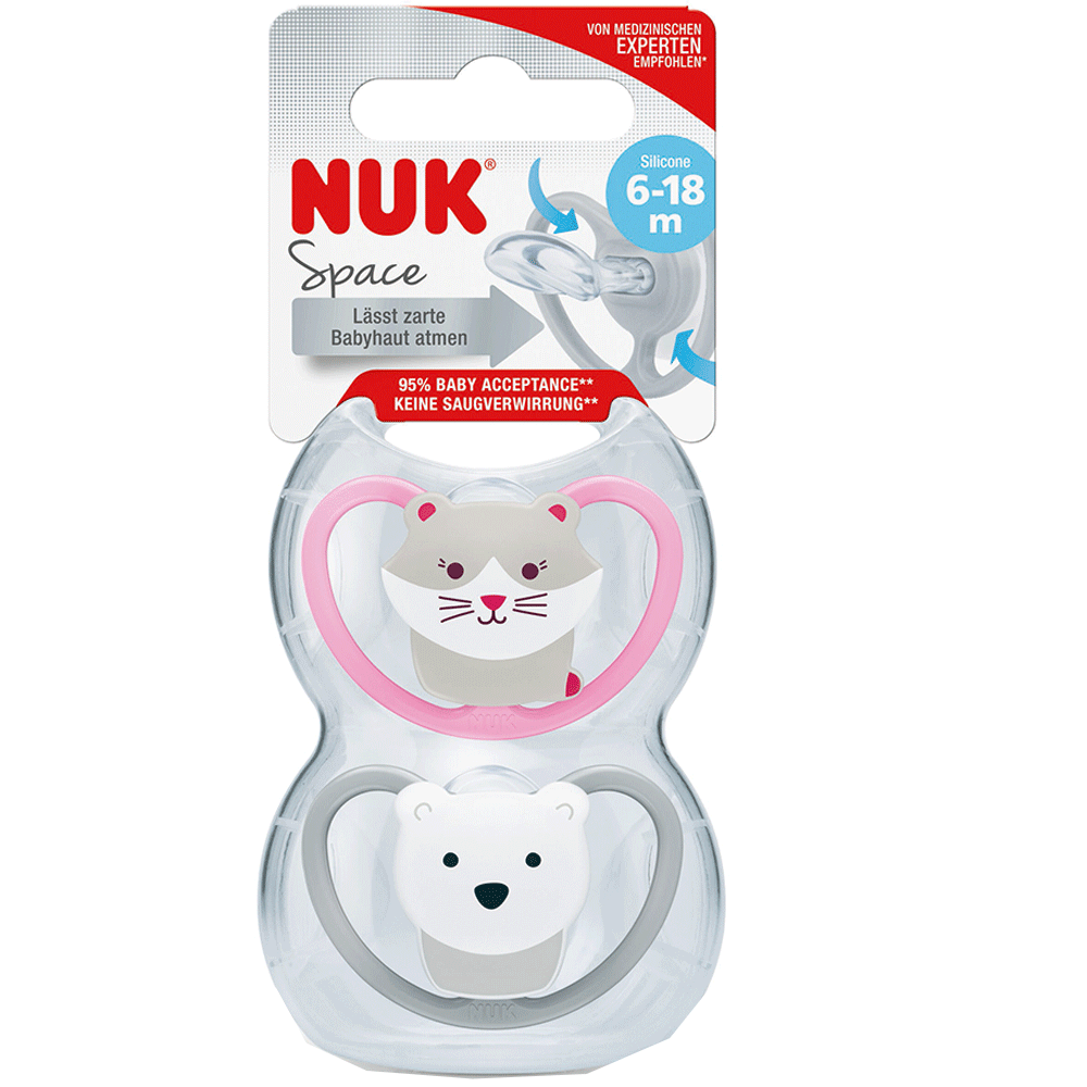 Bild: NUK Space Schnuller 6-18M