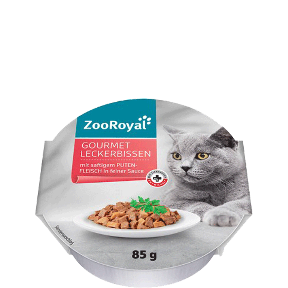 Bild: ZooRoyal Gourmet Leckerbissen Putenfleisch Sauce