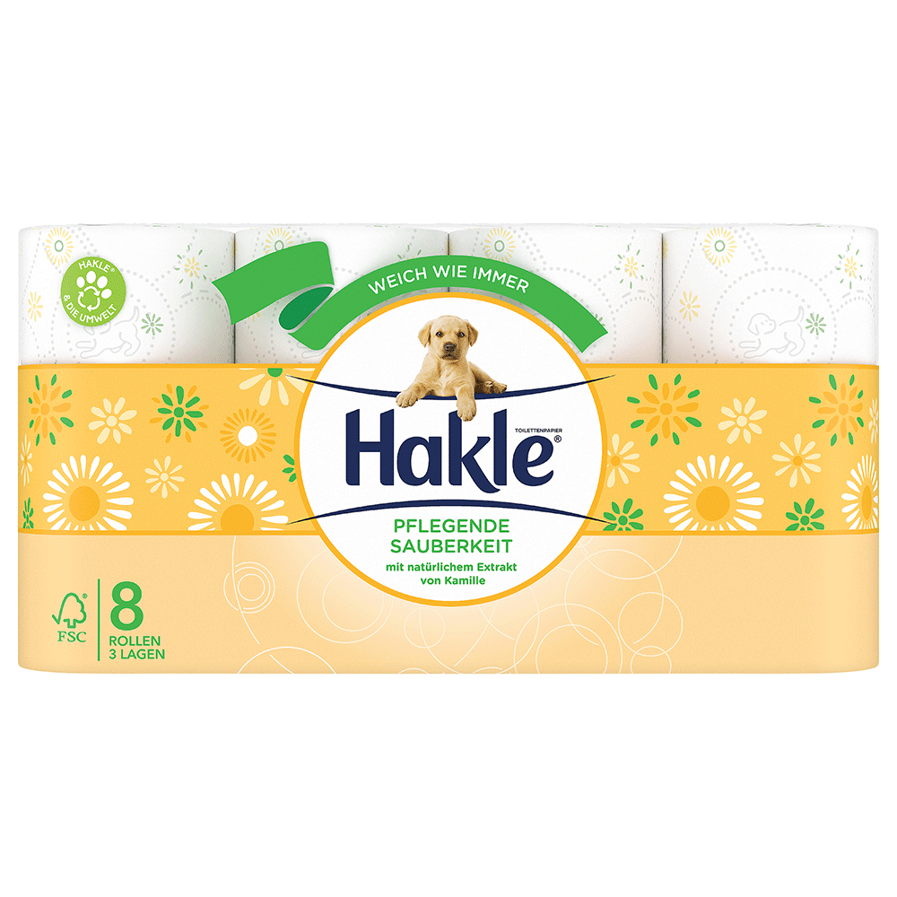 Bild: Hakle Toilettenpapier Pflegende Sauberkeit
