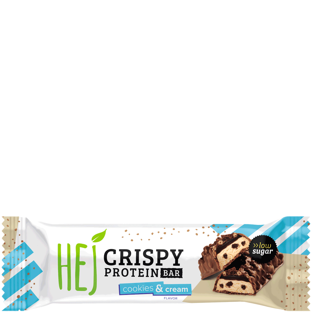 Bild: HEJ Crispy Protein Bar Cookies&Cream