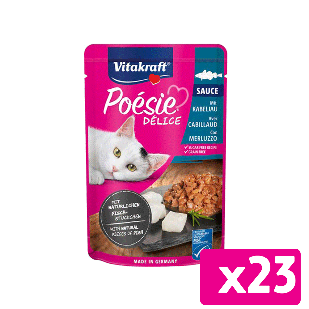 Bild: Vitakraft Poésie Poesie Delisauce Kabeljau