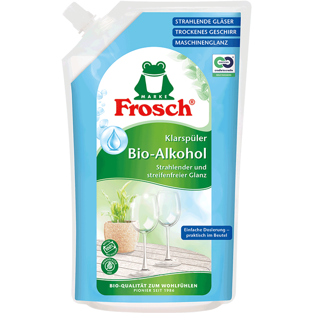Bild: Frosch Klarspüler Bio-Alkohol