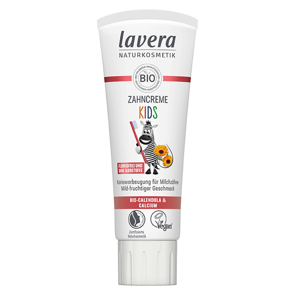 Bild: lavera Zahncreme Kids