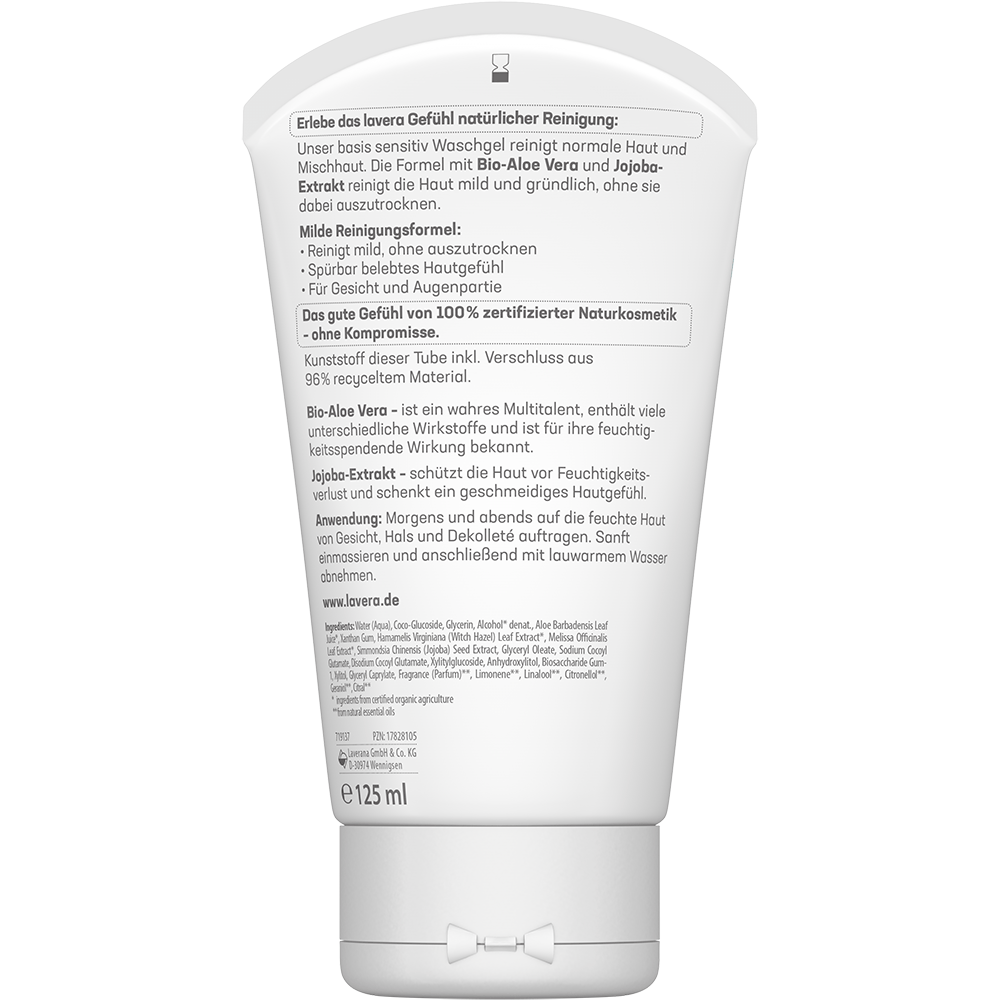 Bild: lavera Basis Sensitiv Waschgel Aloe Vera & Jojobaöl