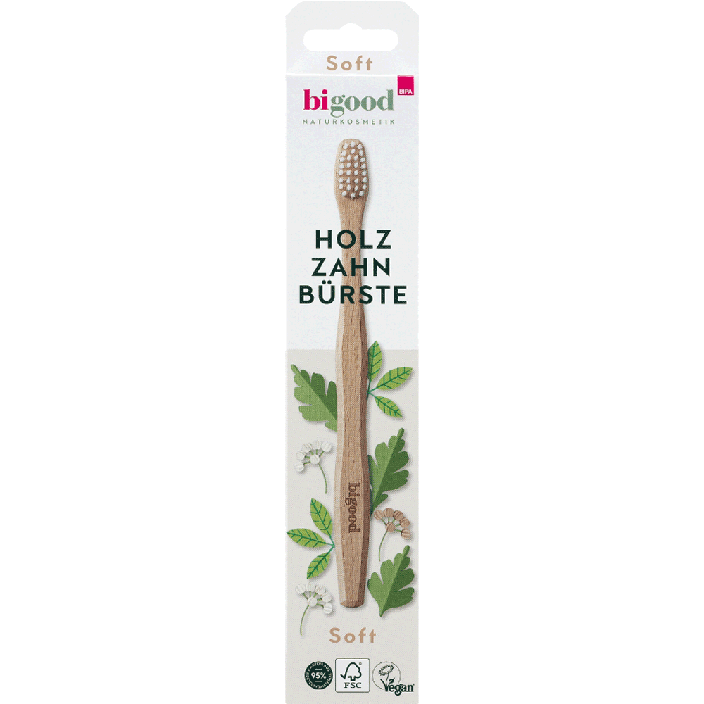 Bild: bi good Holzzahnbürste Soft