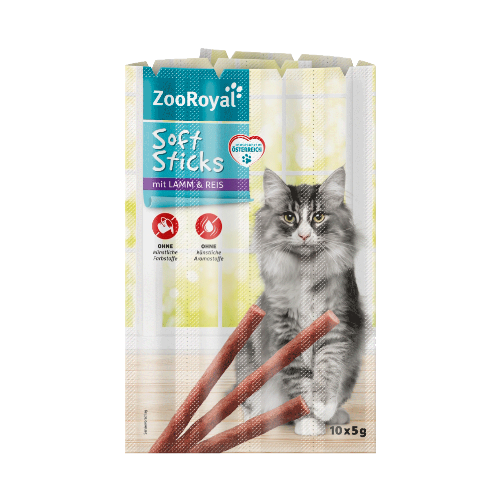 Bild: ZooRoyal Soft Sticks mit Lamm & Reis