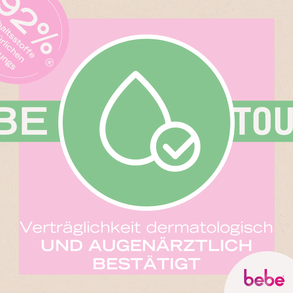 Bild: bebe Reinigungstücher DUO Intensiv