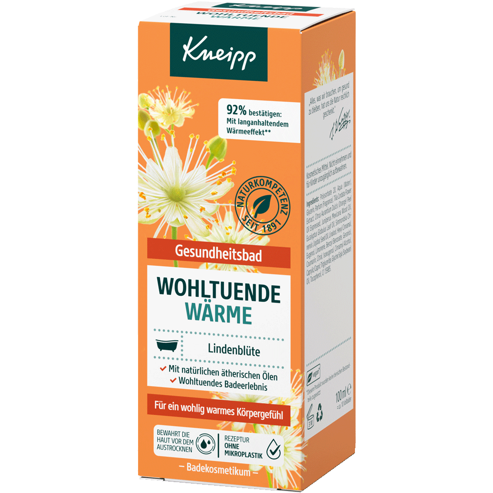 Bild: Kneipp Gesundheitsbad Wohltuende Wärme
