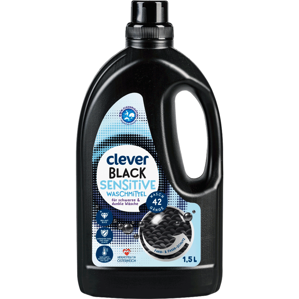 Bild: clever Black Waschmittel