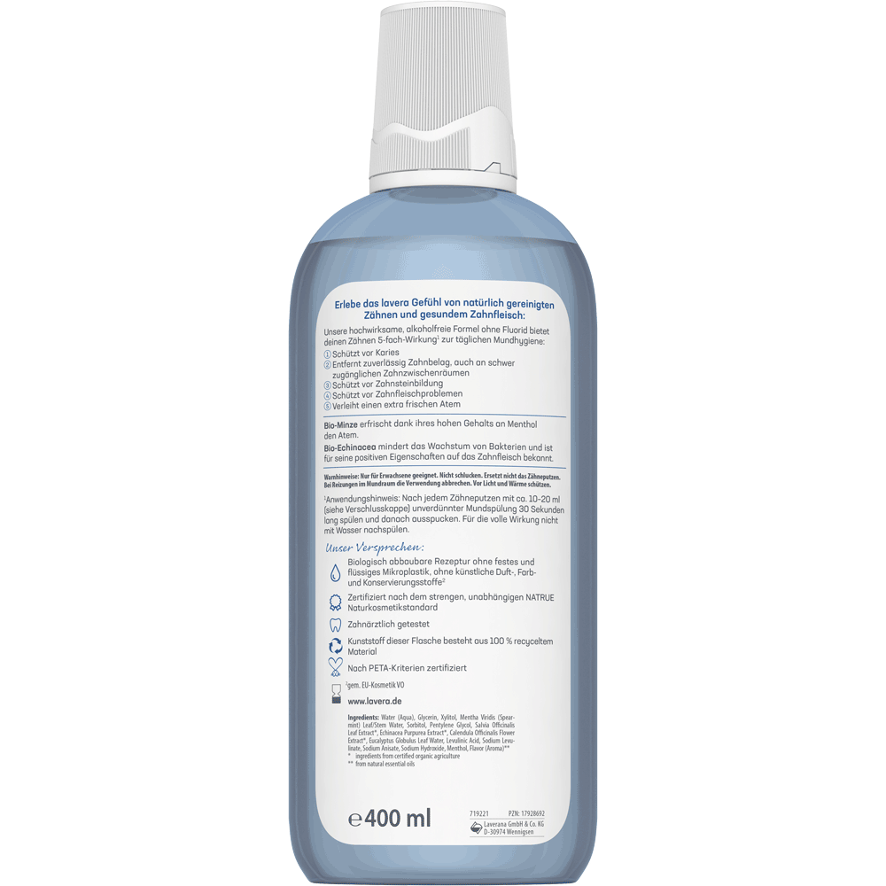 Bild: lavera Mundspülung Complete Care Fluoridfrei