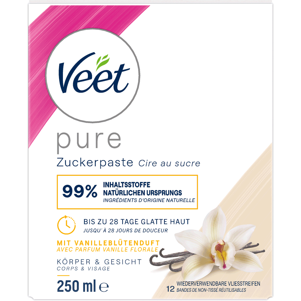 Bild: Veet Zuckerpaste Vanilleblüte