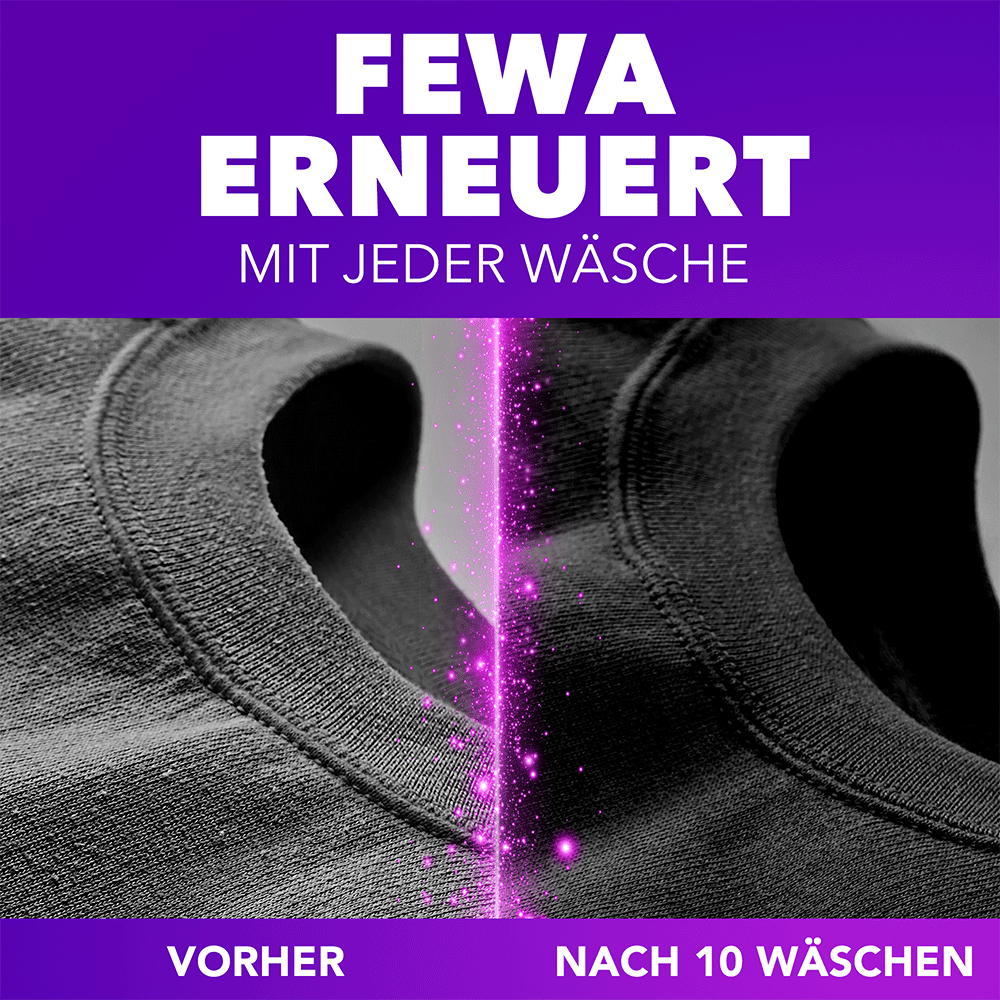 Bild: Fewa Renew Flüssigwaschmittel Schwarz