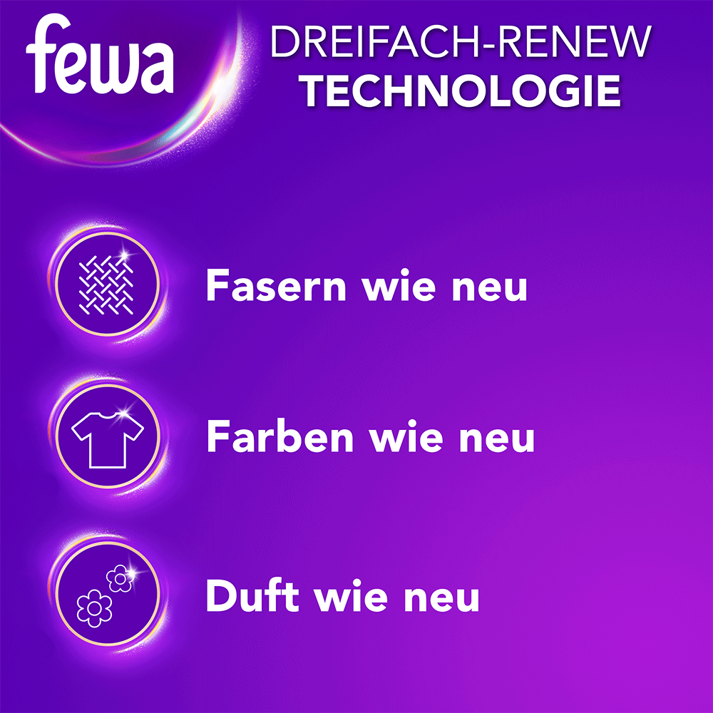 Bild: Fewa Renew Flüssigwaschmittel Schwarz