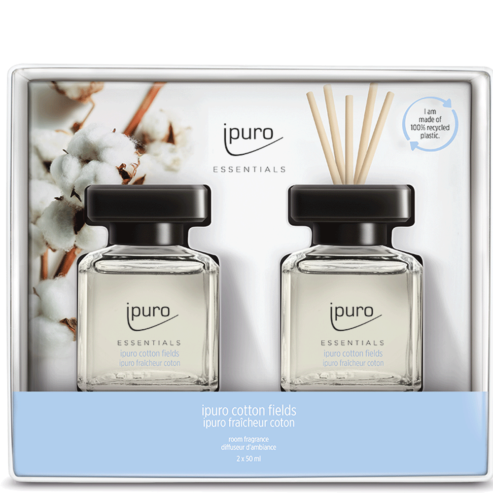 Bild: ipuro Cotton Fields Raumduft 2er Set