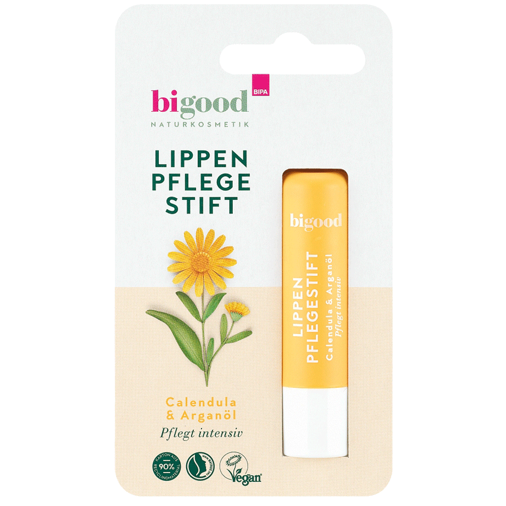 Bild: bi good Lippenpflegestift Calendula & Arganöl
