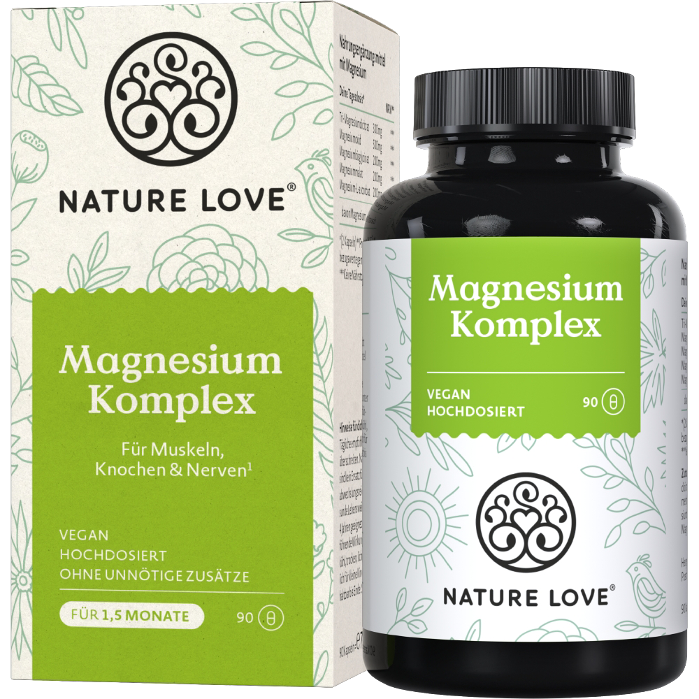 Bild: NATURE LOVE Magnesium Komplex