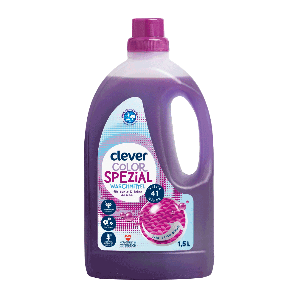 Bild: clever Color Spezial Waschmittel