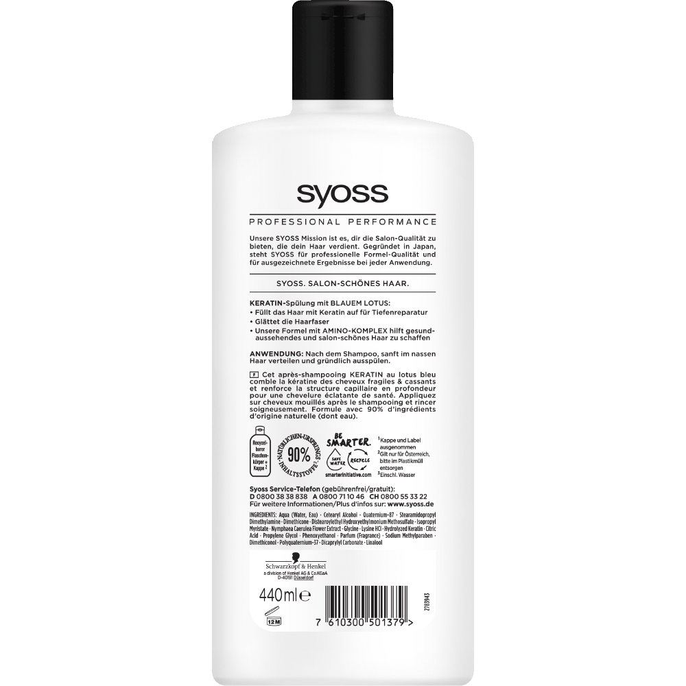 Bild: syoss Spülung Keratin