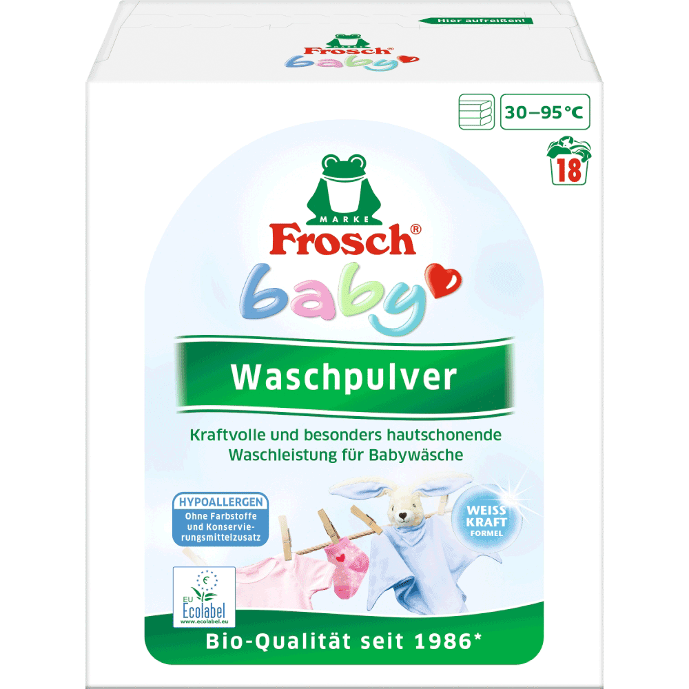 Bild: Frosch Baby Waschmittel