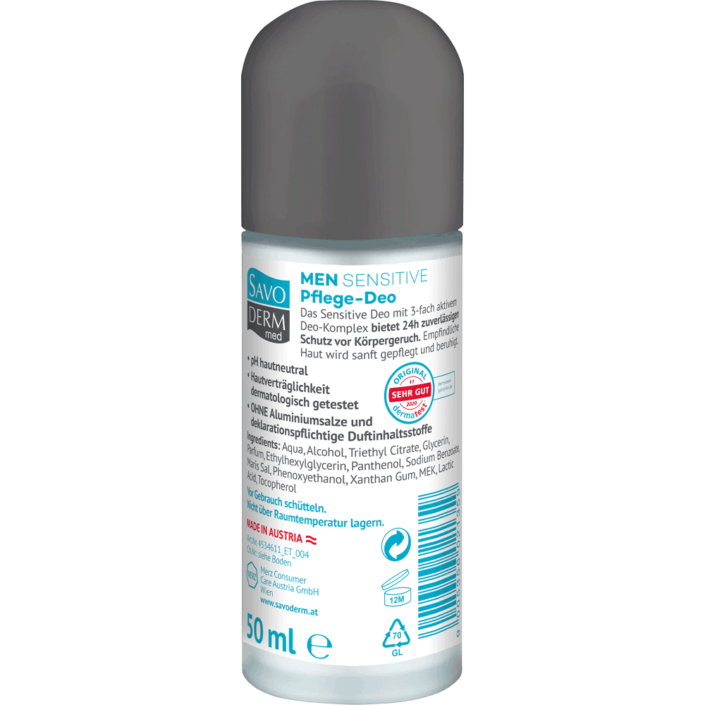 Bild: SAVODERM med Men Deo Roll-On Sensitive